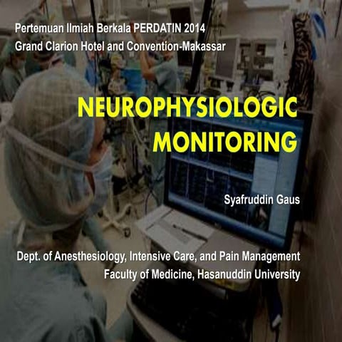 neurophysiologic monitoring final