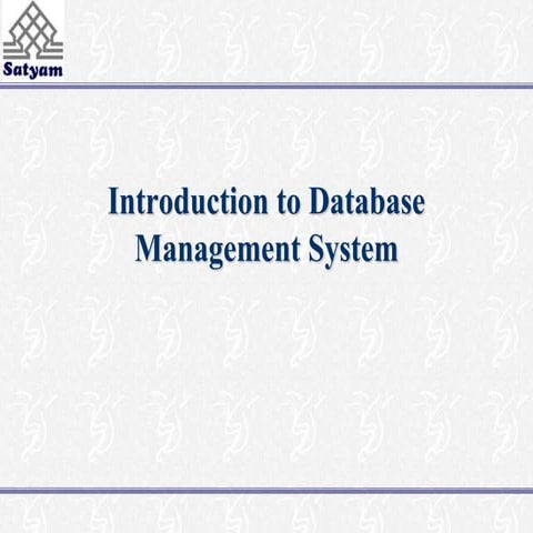 Single User v/s Multi User Databases