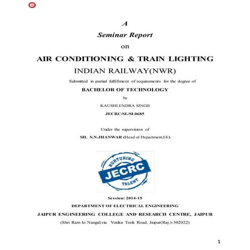 NWR summer training report