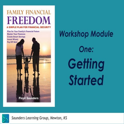 Getting Started with Financial Security Module 1 