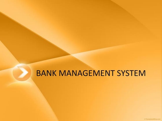 Bank management system PPT.pptx
