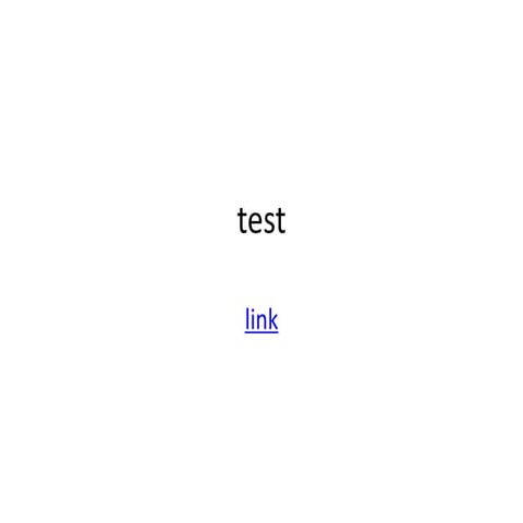 Testlink | PPTX