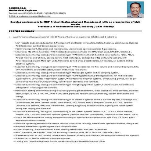 1.mep engineer latest