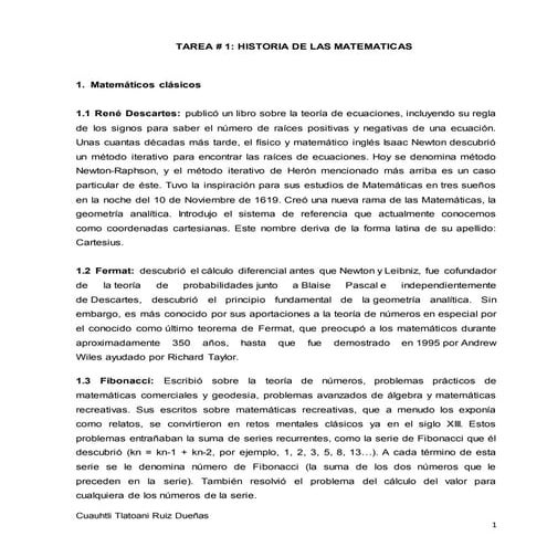 1. historia de las matematicas