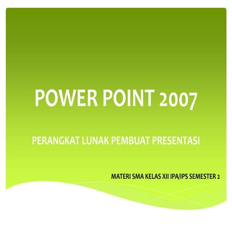 1. pengenalan microsoft power point