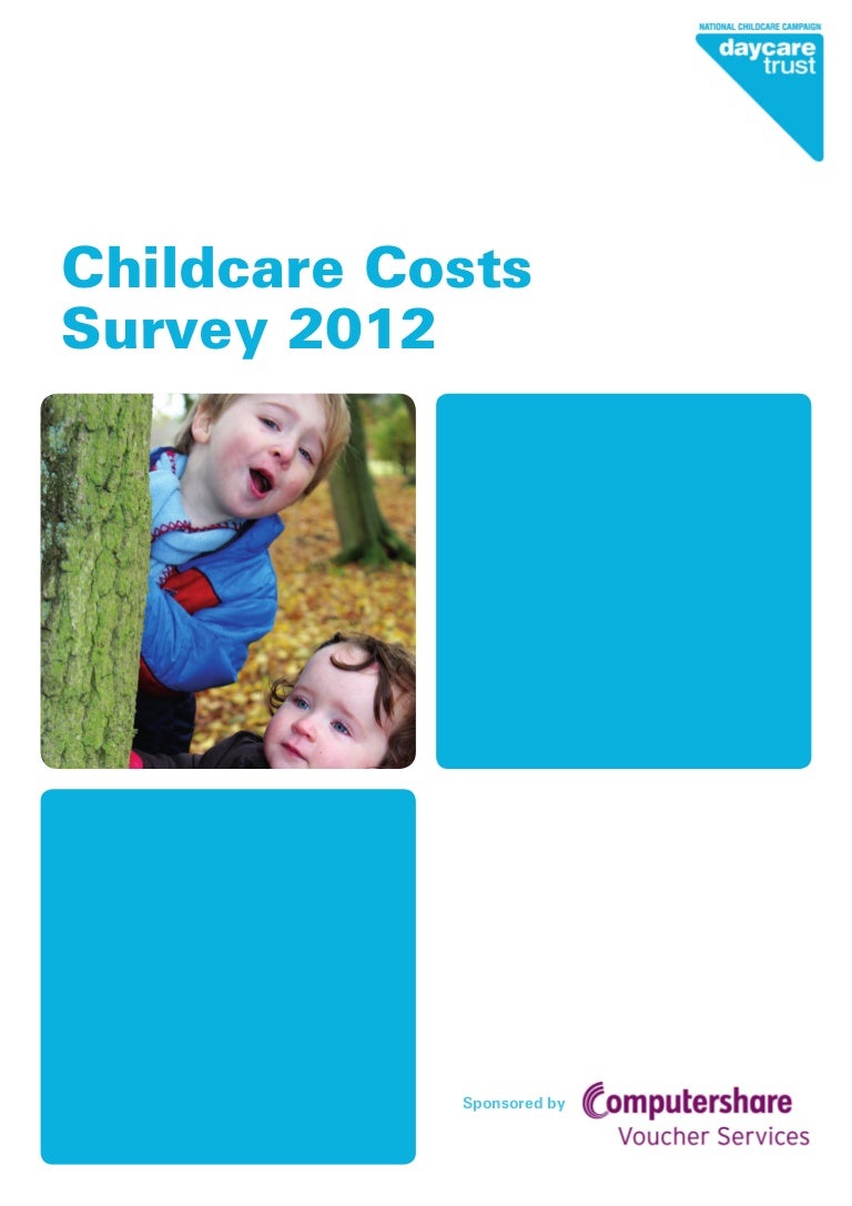 Childcare costs survey report 2012