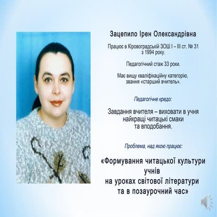 1 візитка звук світова