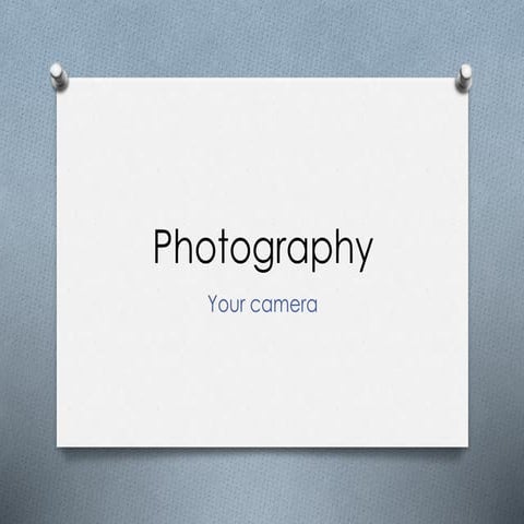 1. photography intro