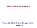 Vehicle Body Engineering - Introduction