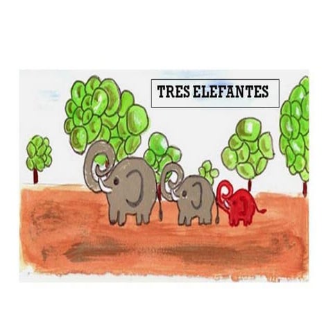 Tres elefantes texto