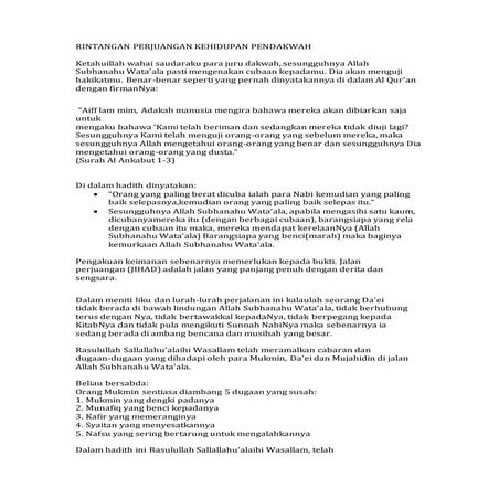 1. orang mukmin yang dengki