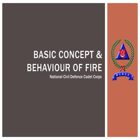 1.1.1 basic concept & behaviour of fire