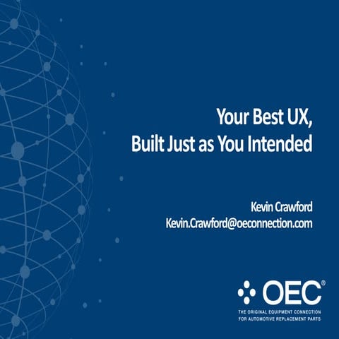 Unconference: How to Get Your Design Built the Way You Designed - Kevin Crawford