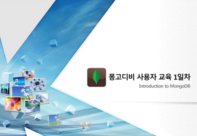 몽고디비교육1일차