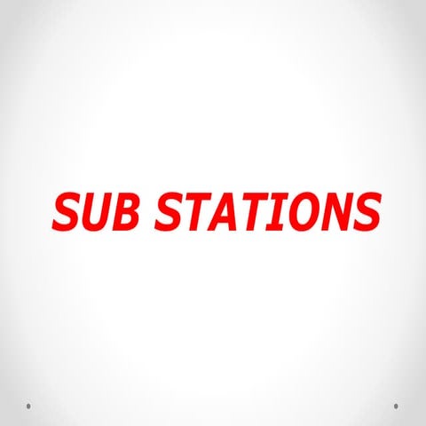 1.substation  layouts