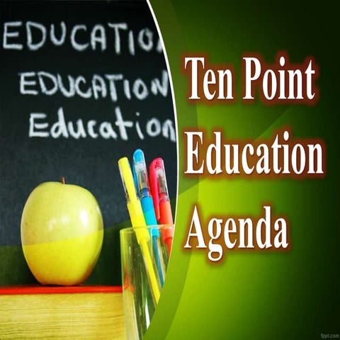 Ten Point Education Agenda of the Philippines