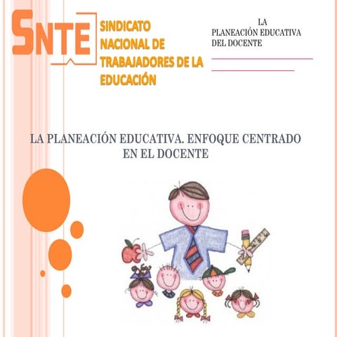 La planeación educativa