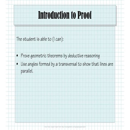 1.3.2B Introduction to Proof