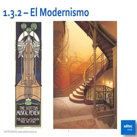 1.3.2 El Modernismo