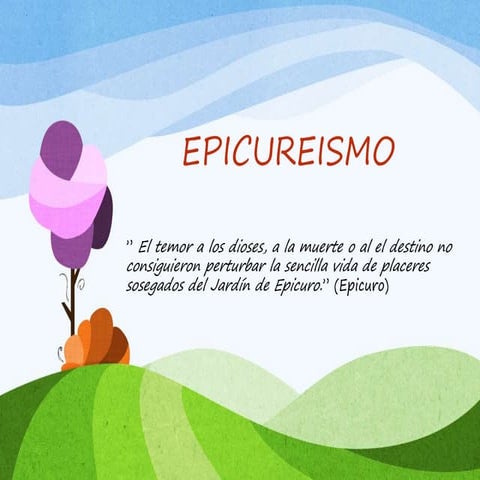 1. epicureismo