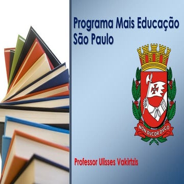 1. programa mais educação sp | PDF