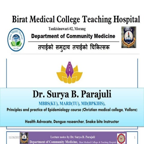 1. Dr. Surya B. Parajuli Lecture notes_Community and Social organisations