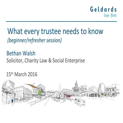 What every trustee needs to know  