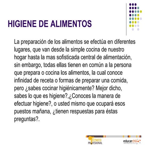 Principales Causas De Deterioro De Los Alimentos | PPT