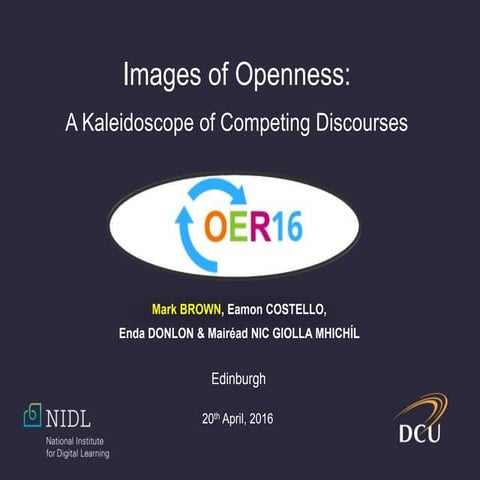 Images of Openness: A Kaleidoscope of Competing Discourses