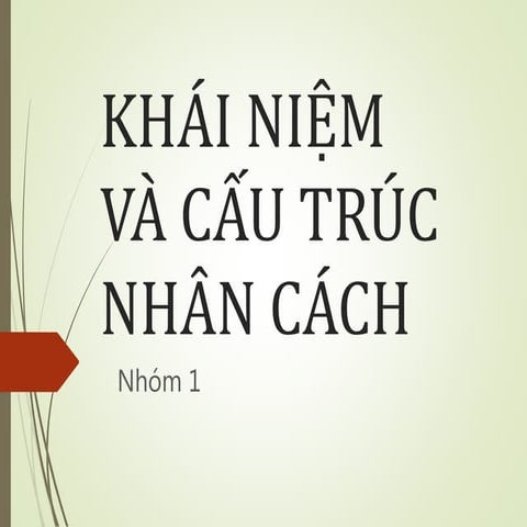 Cấu trúc nhân cách