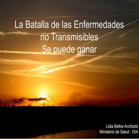 1. enfermedades no transmisibles