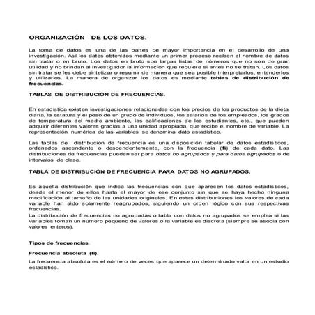 1.4 organización de los datos000