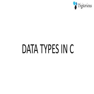 1.3 data types | PPT