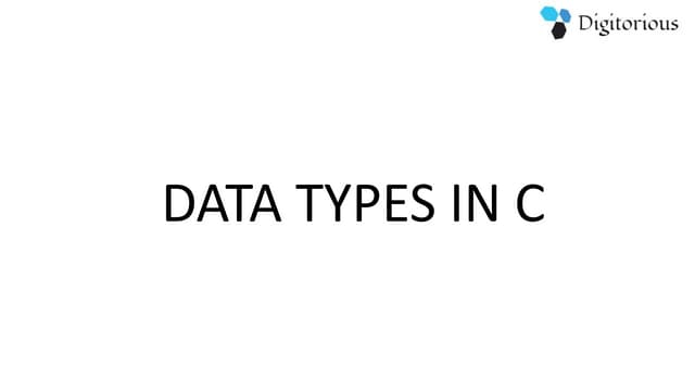 1.3 data types