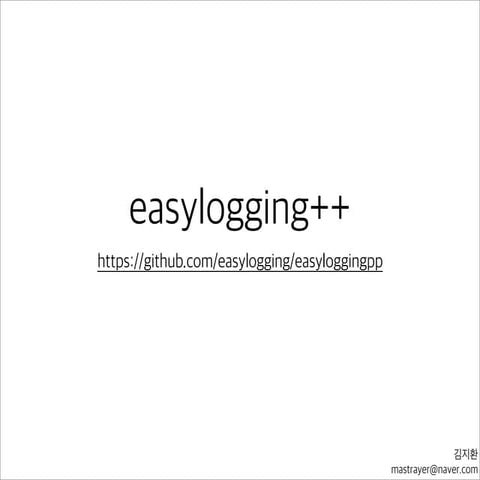 Easyloggingpp