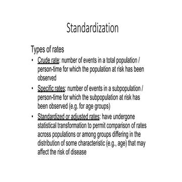 1.6 standardization