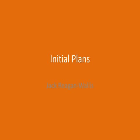 1. initial plans (jrw) visual
