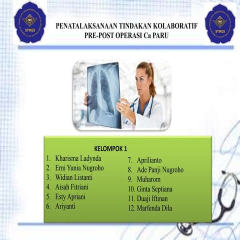 Tindakan Kolaborasi pada Ca Paru