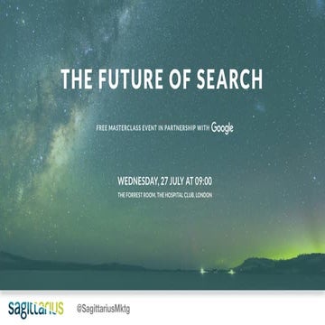 Sagittarius - The Future of Search