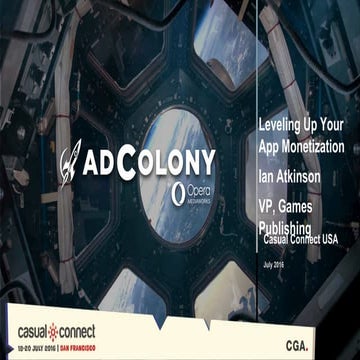 Leveling Up Your App Economy | Ian Atkinson