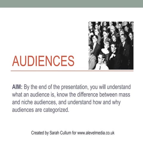 1. an introduction to audiences