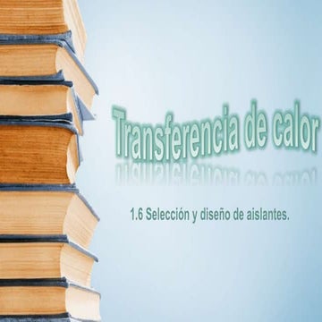 1.6 aislantes térmicos