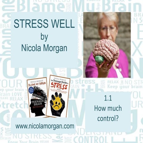 Stress Well for Schools: 1.1 how much control
