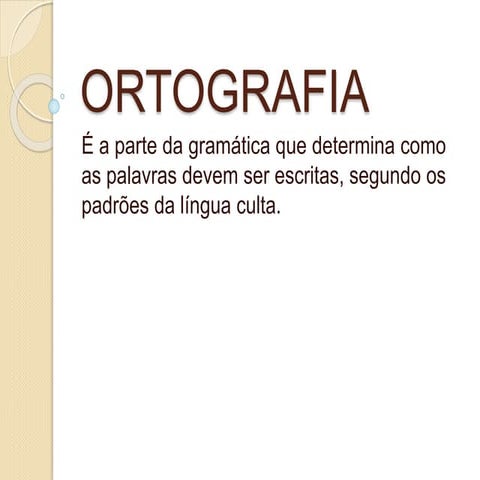 1.3   ortografia