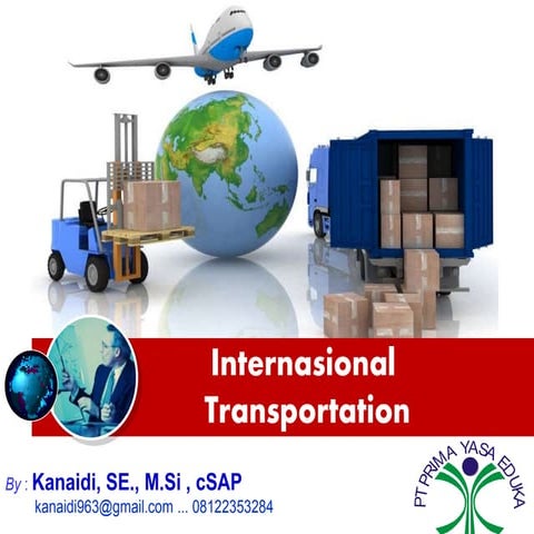 International Transportation_Materi "EXPORT-IMPORT" Training