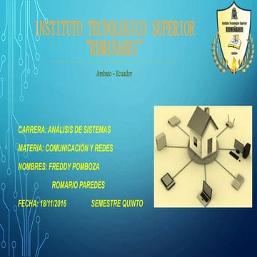 1.  redes domesticas