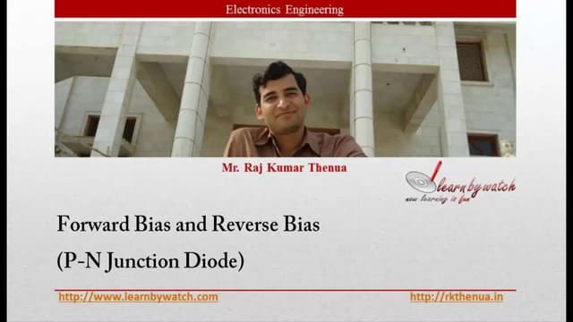1.1.3 forward bias and reverse bias