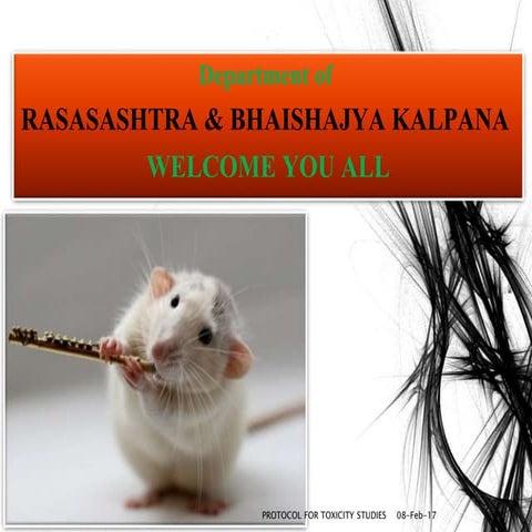 1.protocol for toxicity study