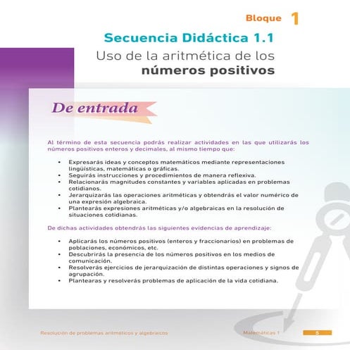 1.1 uso de la aritmética de los números positivos