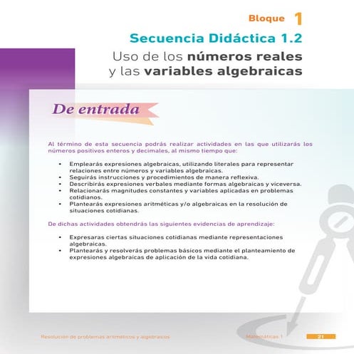 1.2 uso de los números reales y las variables algebráicas